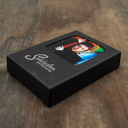 Willow Wallet Box Ebony with logo Willow Wallet Box Ebony with logo